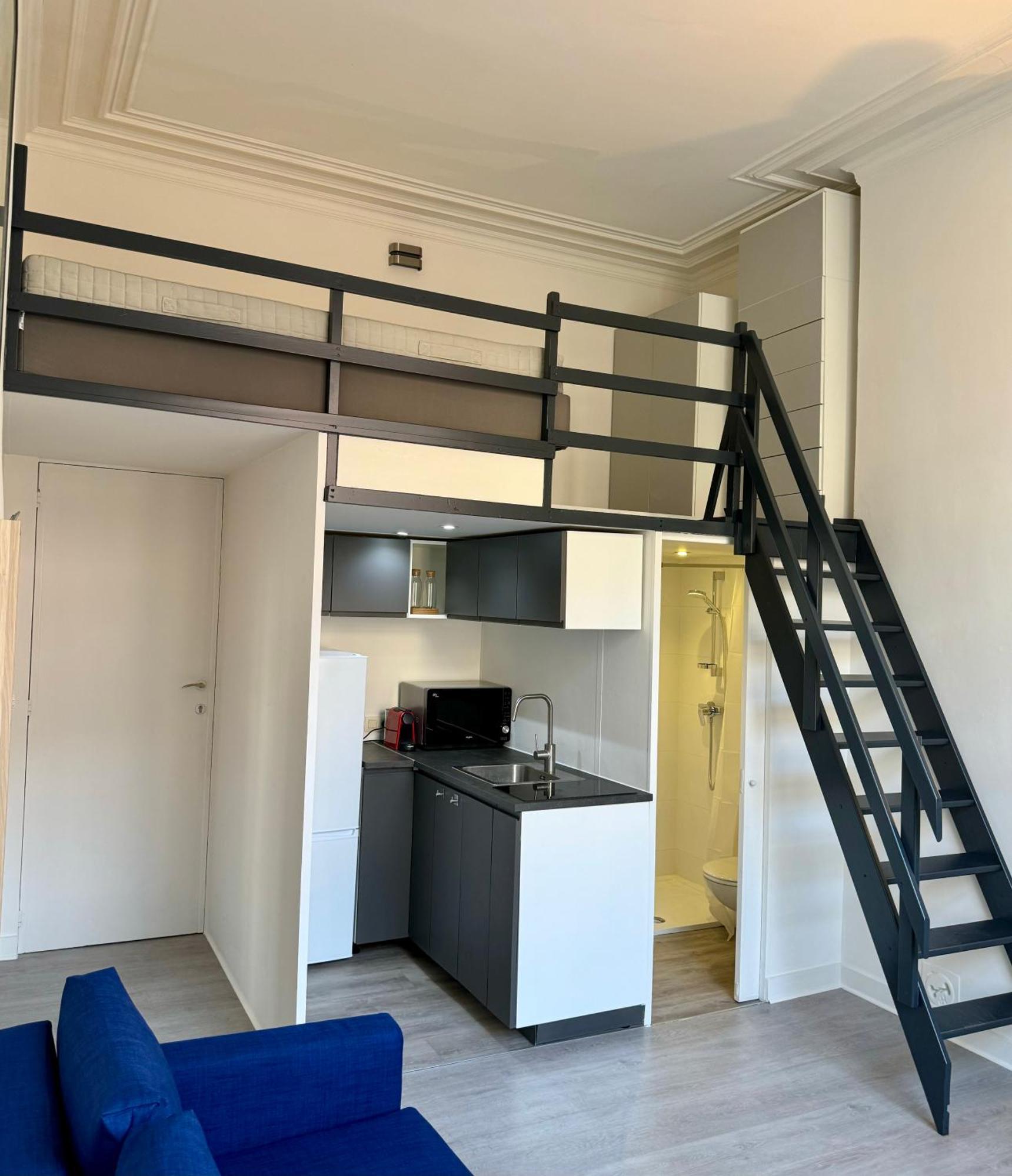 Studio Avec Chambre En Mezzanine Bruksela Zewnętrze zdjęcie