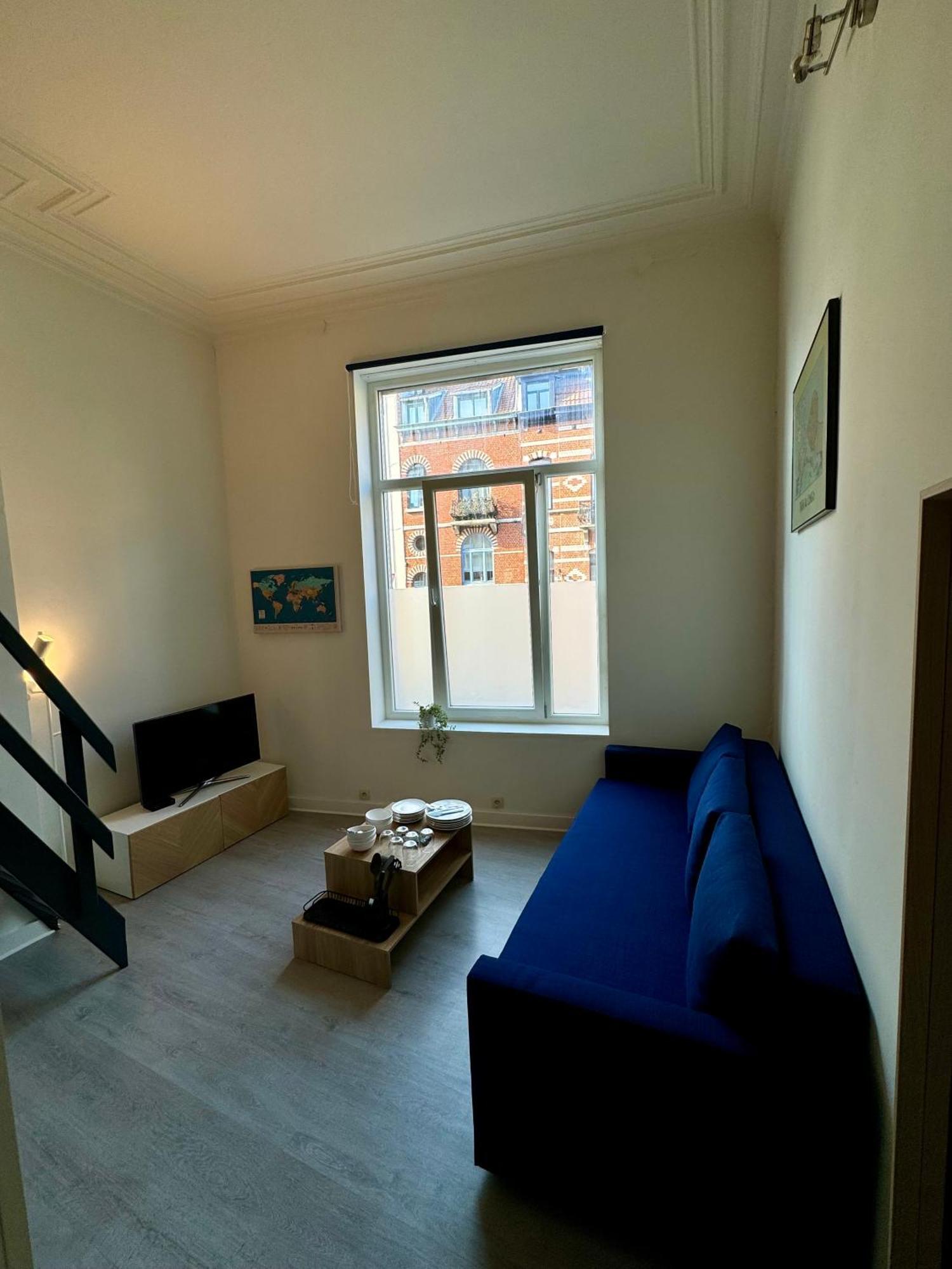Studio Avec Chambre En Mezzanine Bruksela Zewnętrze zdjęcie